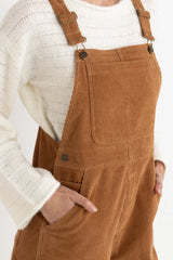 Cord tide short overall