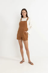 Cord tide short overall