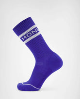 Signature Merino Crew Sock Unisex Blue Dusk