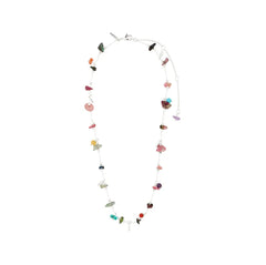 Collier HERE plaqué or/multicolore