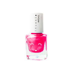 Vernis à ongles rose fluo parfum barbe à papa