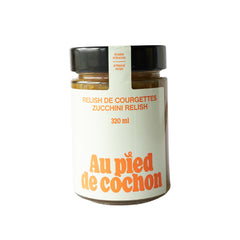 Au Pied De Cochon Relish Courgettes