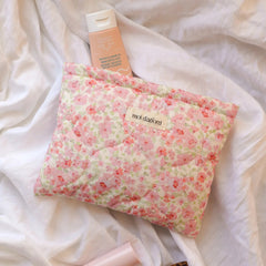 Trousse à cosmétiques fleurie