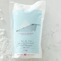 La Belle excuse Sel de mer de la Méditérannée