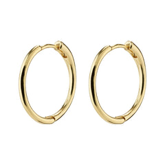 Enna recycled medium hoops