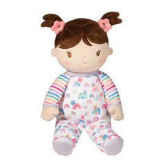 Isabelle rainbow stripe doll