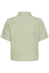 Chemise manches courtes nouée IhLino