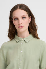 Chemise manches courtes nouée IhLino