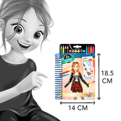 Carnet de mode - Tenues rock