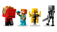 La bataille de la lave du Nether