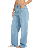 Washed by the sun denim pants