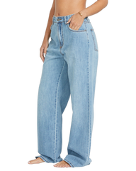 Washed by the sun denim pants