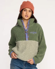 Billabong Horizon Mock Neck Half Zip FLC