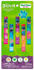 Stitch - Ensemble de 5 bâtons de brillant à lèvres