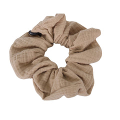 Chouchou élastique à cheveux uni gros format