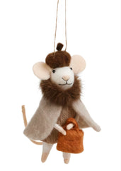 Souris cape/chapeau