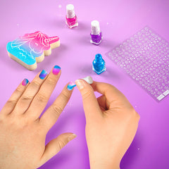 Kit de création d'ongles licorne