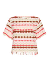 Ihbandie Chemisier à manches courtes