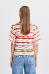 Ihbandie Chemisier à manches courtes