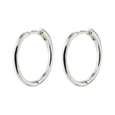 Enna recycled medium hoops