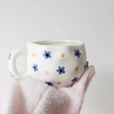 Tasse fleur bleue