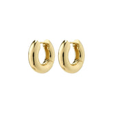 Aica recycled chunky hoops earrings