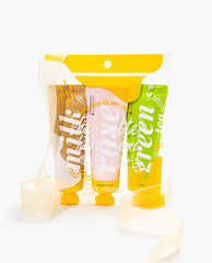 Lotion au beurre de karité, trio réconfortant