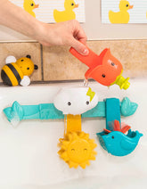 Barre de jouets pour le bain