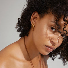Eve Hoop earrings 2-in-1 set