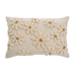 16x24 Tufted Daisy Pillow