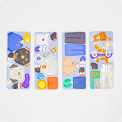 Boîte magnétique de voyage - Explorateur spatial