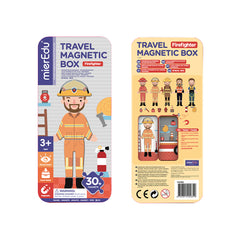 Boîte magnétique de voyage - Pompier