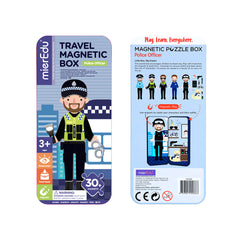 Boîte magnétique de voyage - Policier