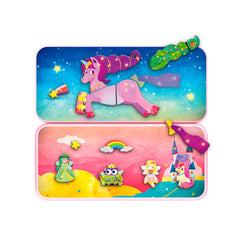 Boîte magnétique de voyage - Licornes