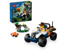Lego city Mission Panda roux en quad Jungle Explorer