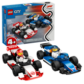 Lego CITY - Voiture de course de F1 Williams racing et Haas