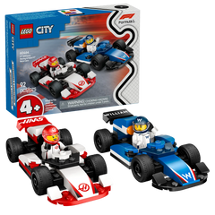 Lego CITY - Voiture de course de F1 Williams racing et Haas