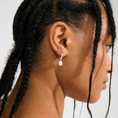 Pilgrim anneaux perle d'eau douce recyclées Elliana