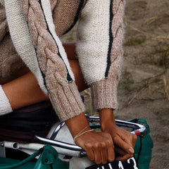 Bracelet chaîne gourmette Fushia