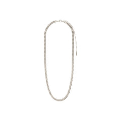 Collier chaîne gourmette Fushia