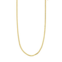 Collier chaîne serpent plate Joanna