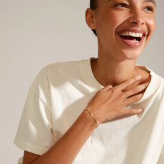 Bracelet chaîne serpent plate joanna