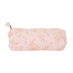 Petite trousse branches fond rose cylindre
