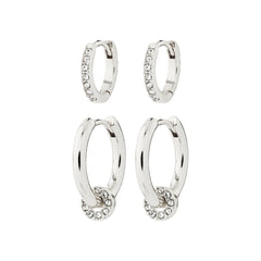 Boucles d'oreilles Scottie ensemble 2 en 1