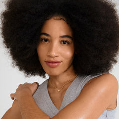 Pilgrim collier pendentif coeur recyclé résistant à l'eau