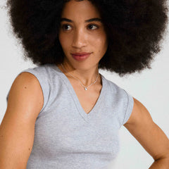 Pilgrim collier pendentif coeur recyclé résistant à l'eau