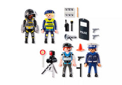 Playmobil Ensemble métier police: 4 policiers