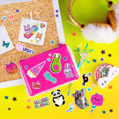 Carnet 1000+ collants animaux