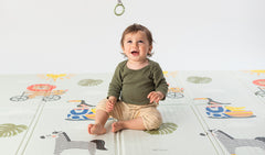 Tapis mousse XL savane