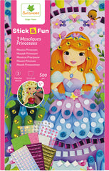 Stick'N Fun - 3 Mini Mosaïques - Princesses